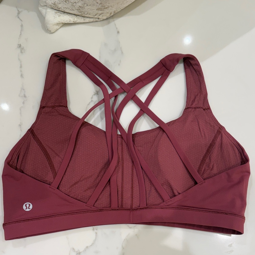 Lululemon Sports Bra and Leggings Set - Mauve - Picture 3 of 5